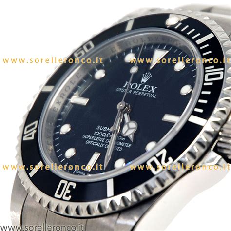 rolex submariner no data usato